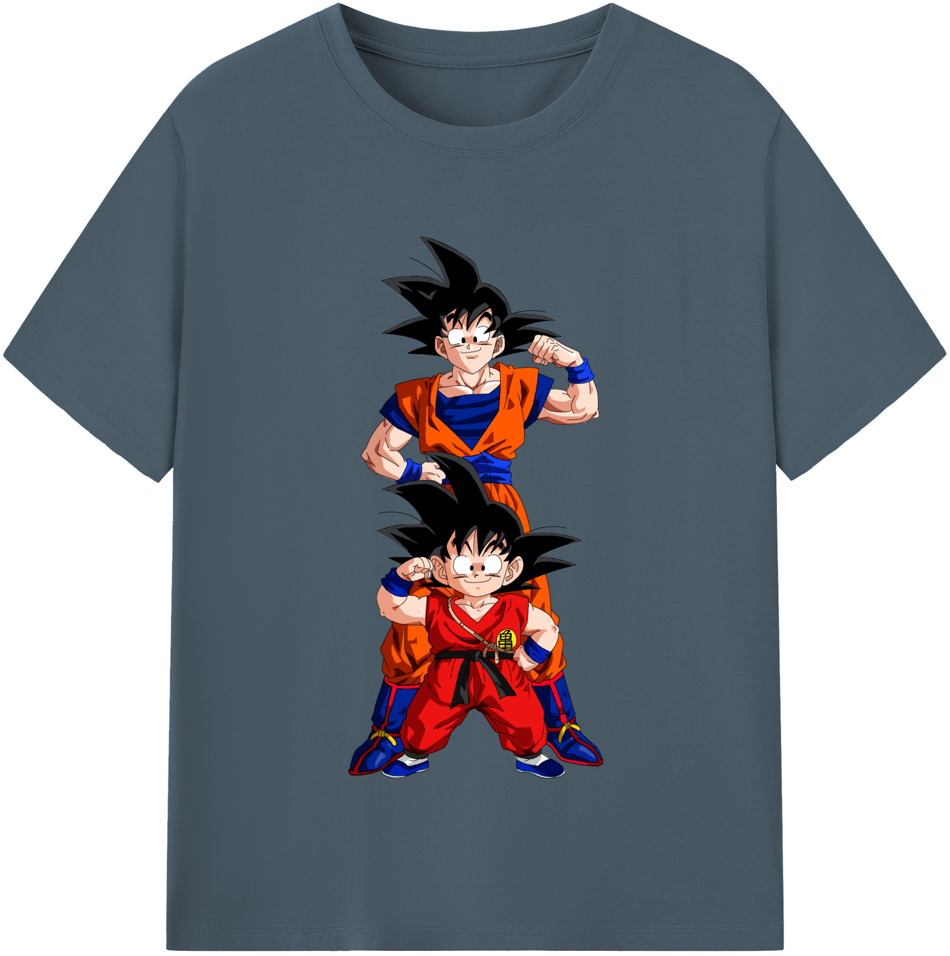 （画像用） ドラゴンボール 孫悟空（そん ごくう）Son Goku カカロット DRAGON BALL Kakarotto 綿100％半袖Tシャツ（フロントプリント）